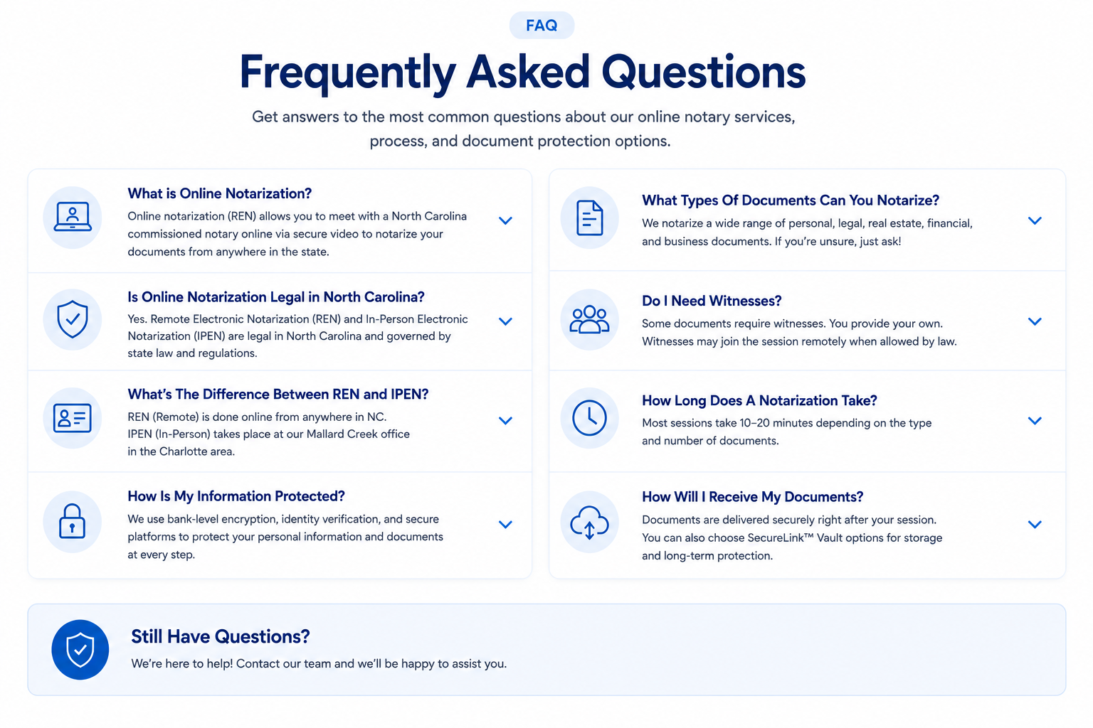 Frequently Asked Questions